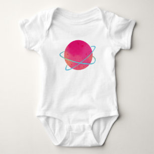 Watarcolour Rosa Planet T Shirt