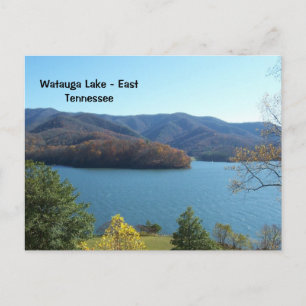 Watauga Sjö i Öster Tennessee-vykort Vykort