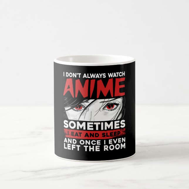 watch anime funny manga Design for anime quotes Kaffemugg (Center)