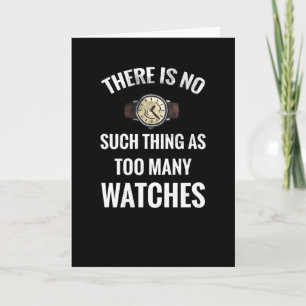 Watch Collector Watch Lover Watch Collecting Kort