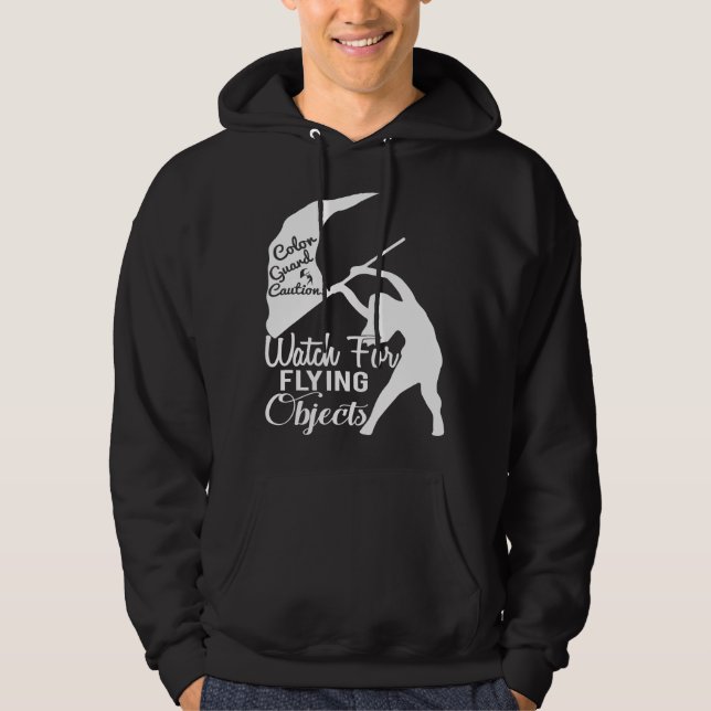 Watch For Flying Objects Hoodie (Framsida)
