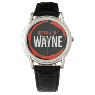 WATCH MED WAYNE WATCH ARMBANDSUR