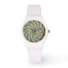 Watch - Spiral Crochet Mönster Armbandsur