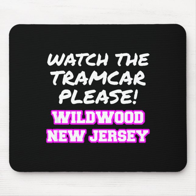 Watch The Tramcar Please Wildwood New Jersey Vacat Musmatta (Framsidan)