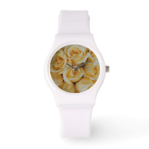 Watchbloom VIII: Gul ros av Brooklyn Armbandsur
