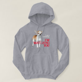 Watchdog Chihuahua - Anpassade Hoodie
