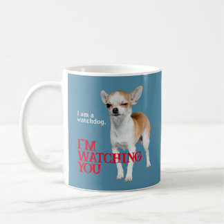 Watchdog Chihuahua - Anpassade Kaffemugg