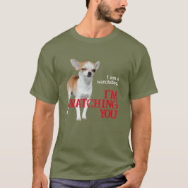 Watchdog Chihuahua - Anpassade T Shirt