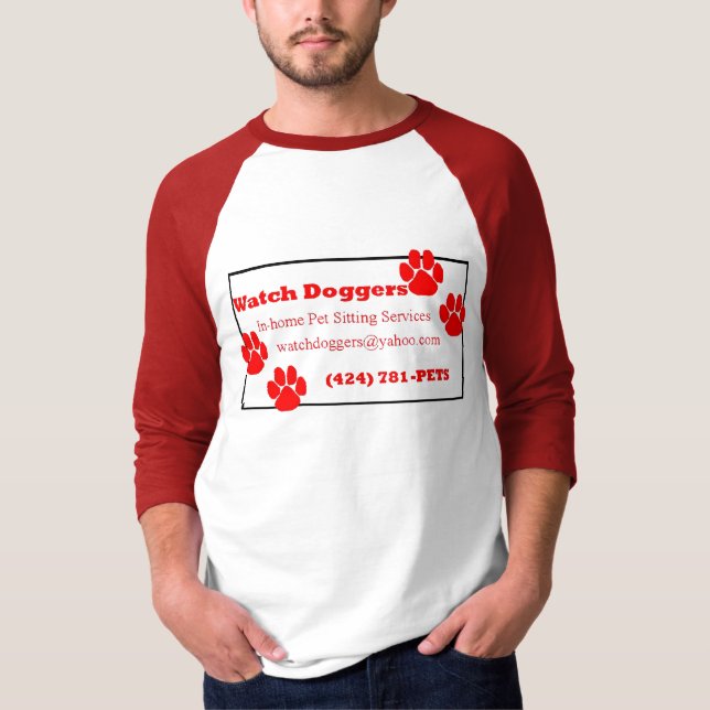 WatchDoggers.com T-shirt (Framsida)