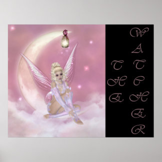 Watcher - Fantasy Fae Skriv ut Poster