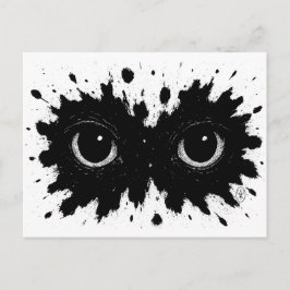 Watcher in the Ink: Eye‑Blot Sigil Vykort