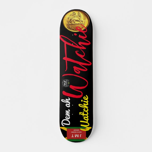 WATCHIE WATCHIE JMT 7 3/4-tums Skateboard Deck (Framsida)