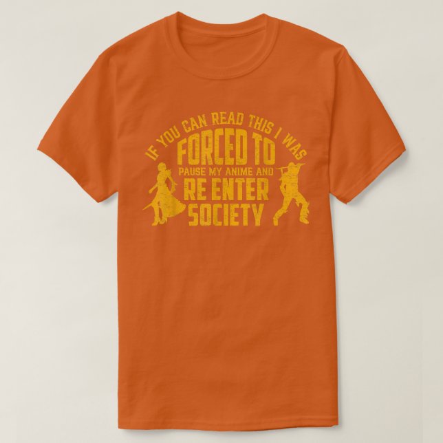Watching Anime För manar Women, Kawaii, Cute Japan T Shirt (Design framsida)