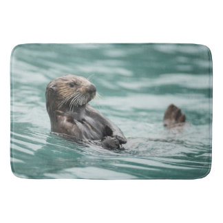 Watchning Sea Otter Badrumsmatta