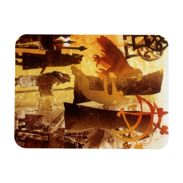 Watchstone och Symbols Magnet (Horisontell)