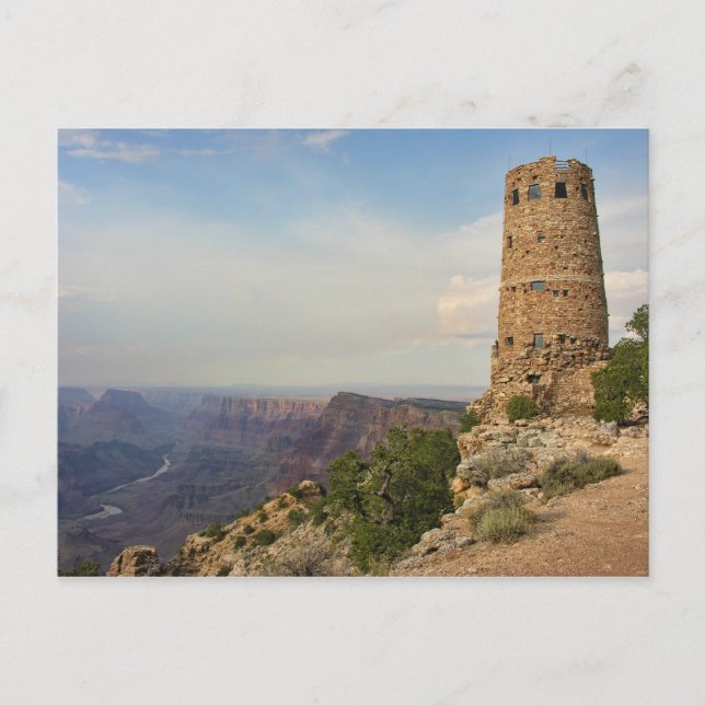 Watchtornet vid Desertview i Grand Canyon Vykort (Framsida)