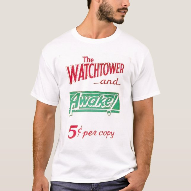 Watchtower och vaken T-tröja Tee Shirt (Framsida)