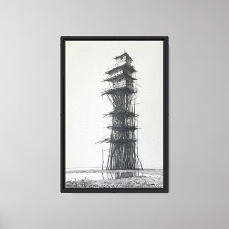 WatchTower. Uppskjuten fred Canvastryck