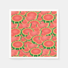 Watemelon Mönster Pappersservett