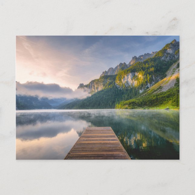 Water | Azure Alpine Lake, Austria Vykort (Framsida)