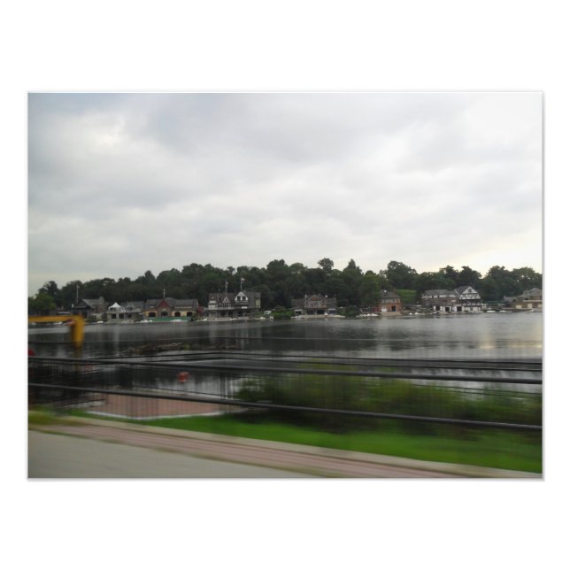 Water Blur Fototryck (Framsidan)