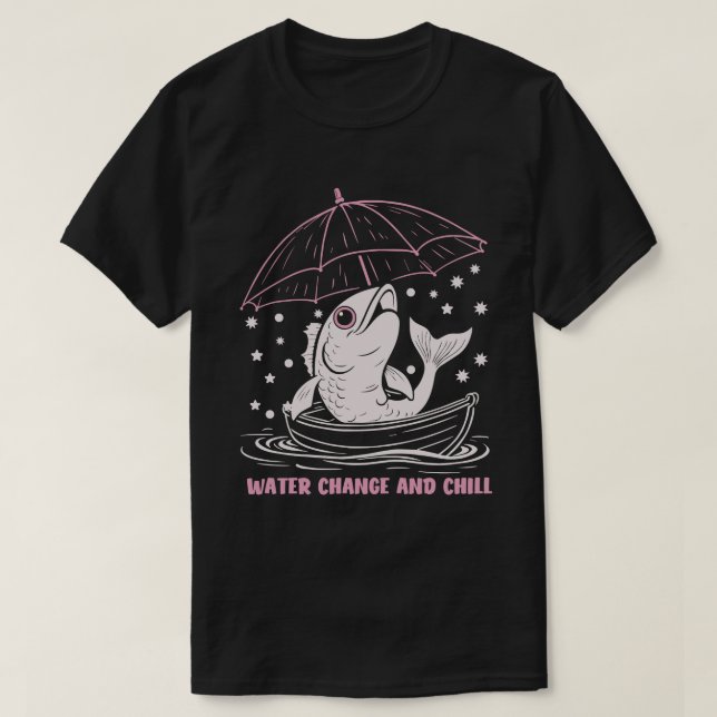 Water, Change, and Chill T Shirt (Design framsida)