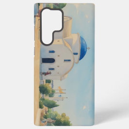 Water colour painting style image of St. Nicholas