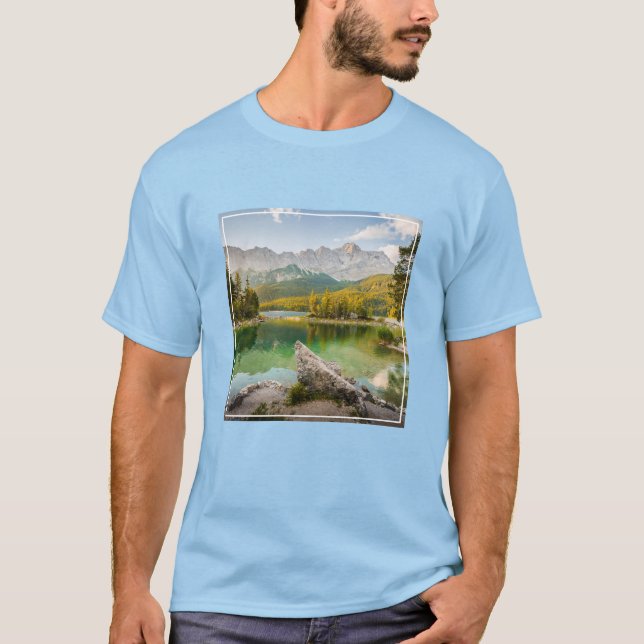 Water | Dachstein Mountains Lake Germany T Shirt (Framsida)