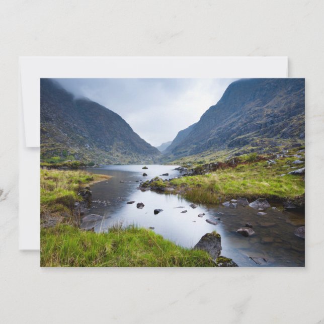 Water | Gap of Dunloe County Kerry Ireland Tack Kort (Framsida)