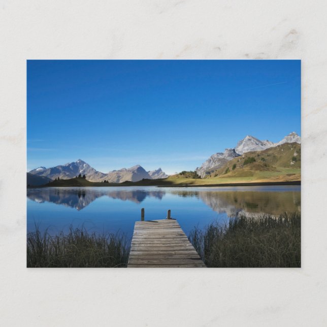 Water | Lai da Vons Switzerland Vykort (Framsida)