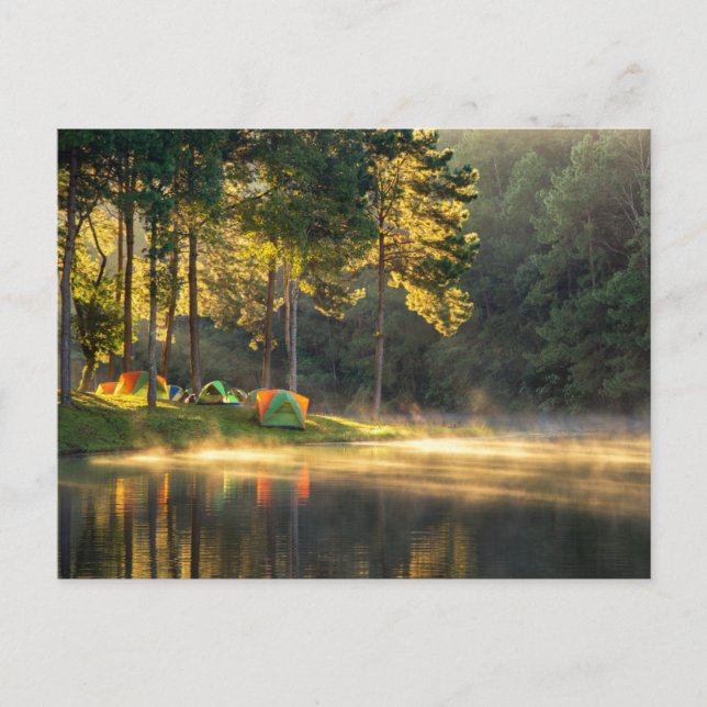 Water | Lake in Meahongson, Thailand Vykort (Framsida)