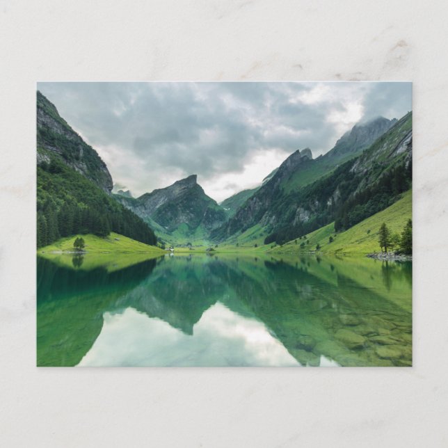 Water | Lake Swiss Alps Vykort (Framsida)