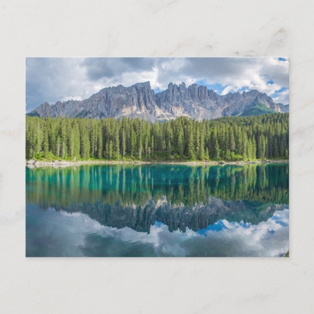 Water | Latemar Mountain Range Vykort (Framsida)