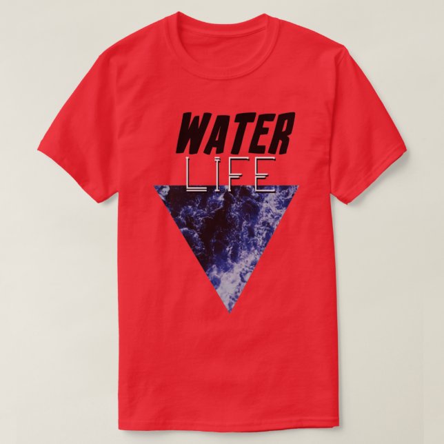 Water life t shirt (Design framsida)