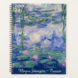  Water Lilies by Monet | Custom Text