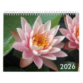 Water Lilies Calendar 2026 Kalender