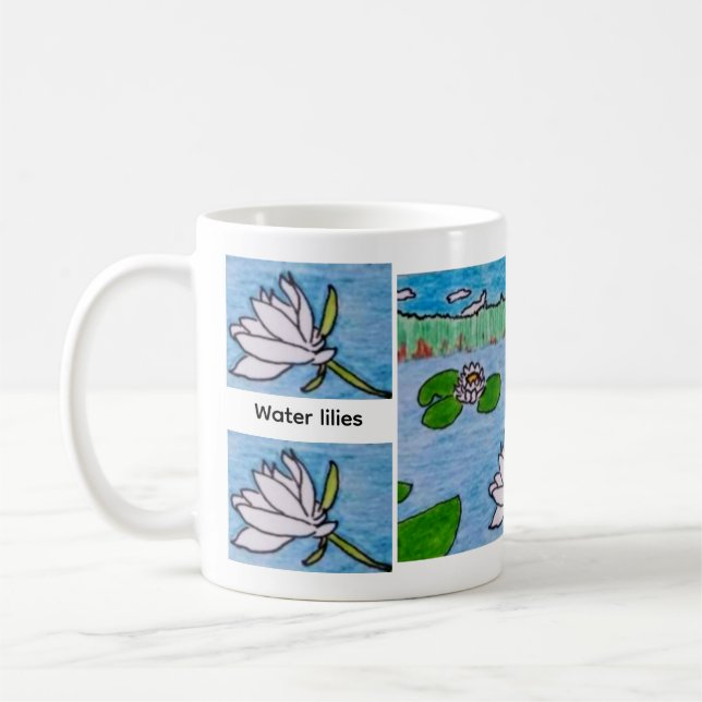 Water lilies kaffemugg (Vänster)