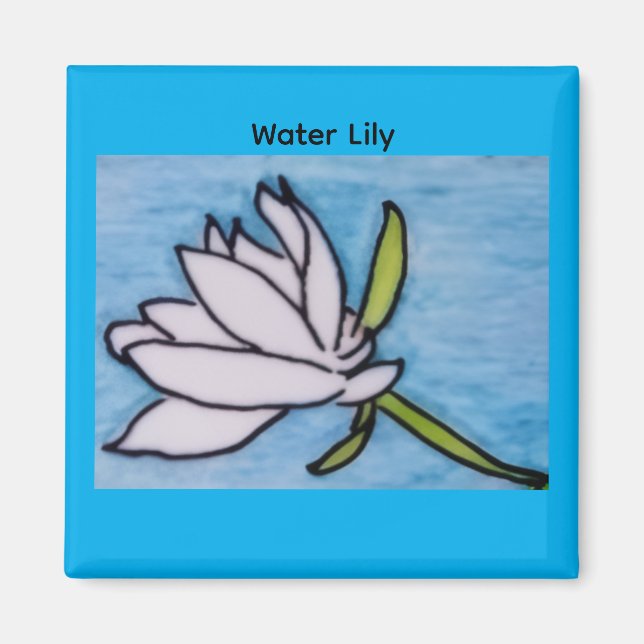 Water Lily Magnet (Framsidan)