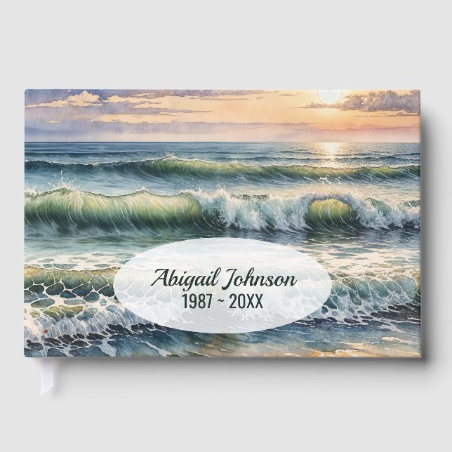 Water Ocean Surf and Beach Gästböcker (Framsida)