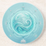 Water Oracle Orb Underlägg<br><div class="desc">The Water Oracle Orb embodies the gentle yet powerful energy of intuition, emotional clarity, and spiritual flow. Encased within a luminous sphere of flowing water, delicate currents and symbolic elements reflect the depth and movement of the inner self. Designed to inspire calm, reflection, and connection, this piece captures the essence...</div>