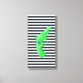 Water pistol toy Wasserpistole Spielzeug photo art Canvastryck