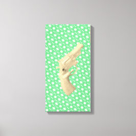 Water pistol toy Wasserpistole Spielzeug photo art Canvastryck