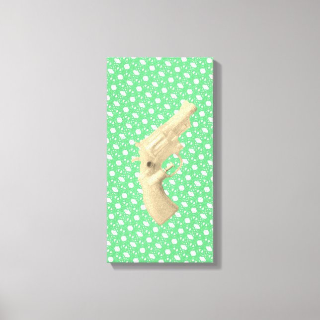 Water pistol toy Wasserpistole Spielzeug photo art Canvastryck (Framsida)