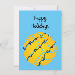 Water Polo Holiday Cards Julkort