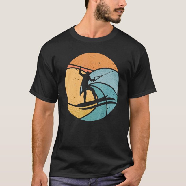 Water Ski Water Sport Waterskiing Water Skiing T Shirt (Framsida)