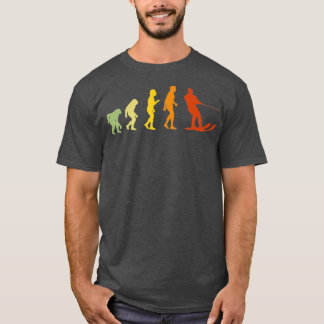 Water Skiing Evolution Funny Water Skier T Shirt