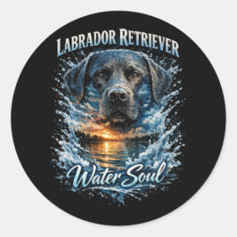 Water Soul Runt Klistermärke