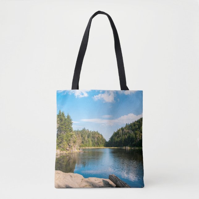 Water | Spruce Lake Quebec, Canada Tygkasse (Framsida)