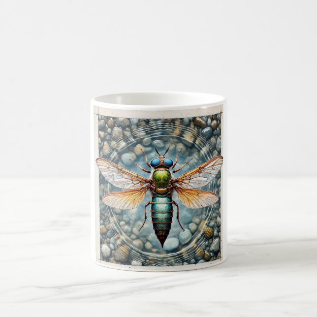 Water Treader 020924IREF250 - Watercolor Kaffemugg (Center)