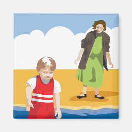 "Waterbaby" kylmagnet Magnet